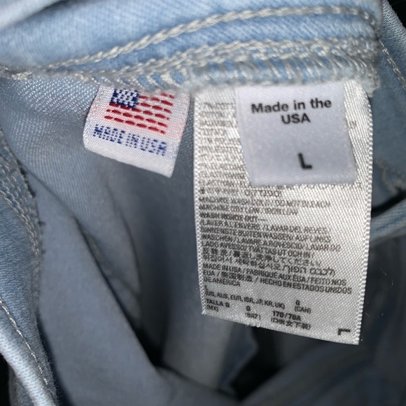 American Apparel high waisted jeans light wash - Picture 2 of 7